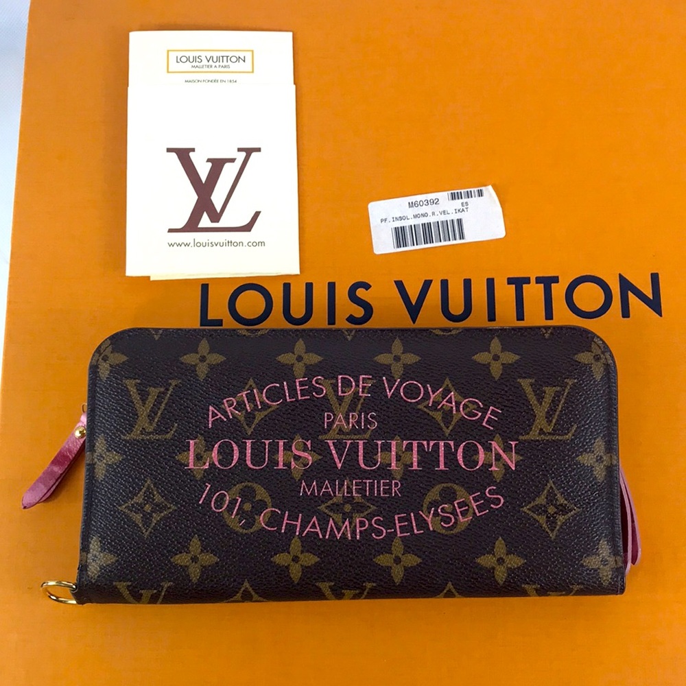 W/ RECEIPT 🌸 RARE 🌸 INSOLITE LARGE WALLET
